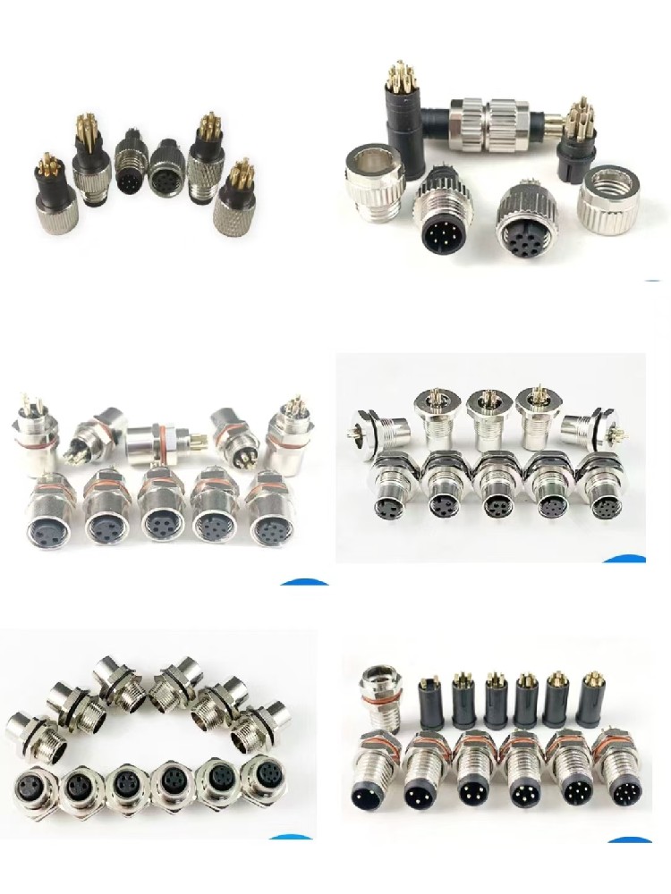 M8/M12 焊线 插板式连接器